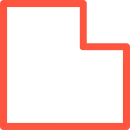 Orange Decorative Shape